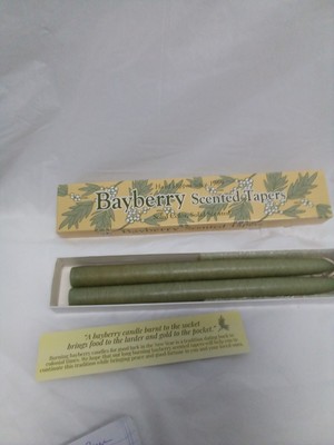 Hand Dipped Taper Candles Bayberry Scented Mole Hollow Candles 10