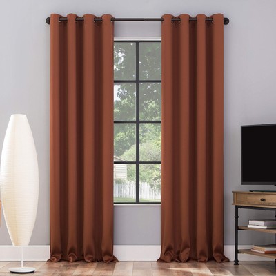 Nordic 2-pack Theater Extreme 100% Blackout Grommet Curtain Panel Pair, 52