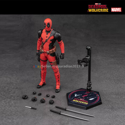 ZD Toy Deadpool & Wolverine Action Figure Toy Model Collection 1:10 Deadpool-image