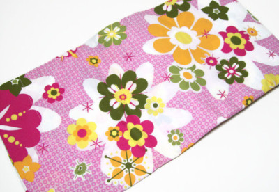 Pottery Barn Teen Rice Pattie Floral Flowers Standard Pillow Cover Sham New-image