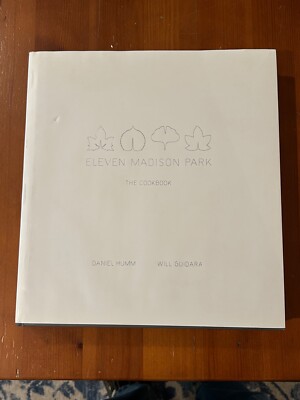 Eleven Madison Park The Cookbook by Daniel Humm & Will Guidara SIGNED 1st/1st-image