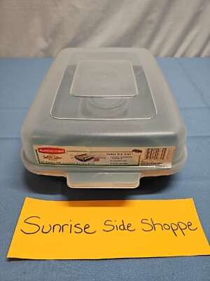 VTG  Rubbermaid 0833 Servin Saver GREEN Dip' N Snack Tray With Bonus Dip Dish-image