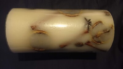 Pottery Barn Pillar Candles 4