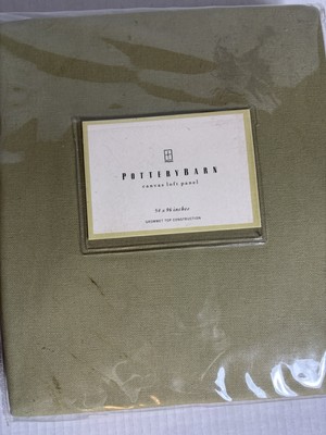 Pottery Barn Canvas Loft Panel 54x98 Grommet Heavy Duty Real Canvas-image