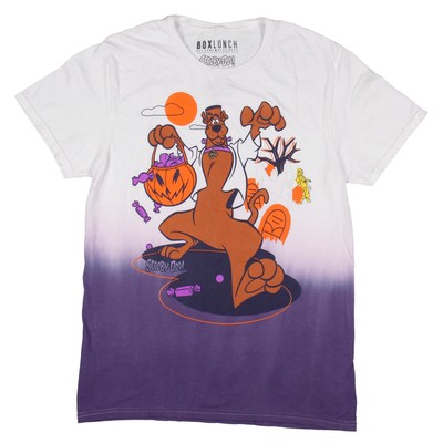 Scooby-Doo Women's Trick-Or-Treat Scooby Dip-Dye Graphic Print T-Shirt Adult-image