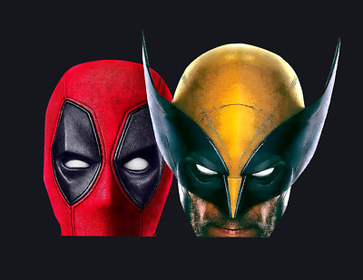Deadpool 3 DP x Wolverine Wade Logan Peeking Vinyl Gloss Stickers-image