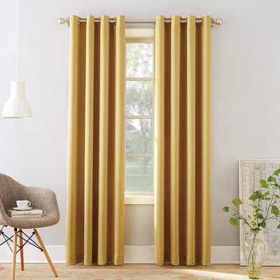 Barrow Energy Efficient Grommet Curtain Panel Pair-image