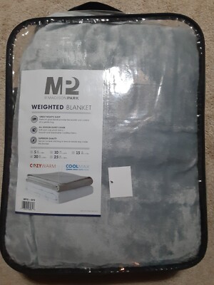 MP2 Glacier Weighted Blanket with Nano-Ceramic Beads Reversible Cooling & Warm-image