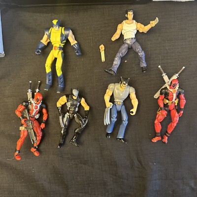 Deadpool And Wolverine Figure Lot-image