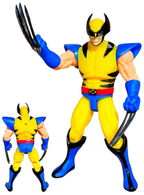 mexican DEADPOOL X MEN LOGAN WOLVERINE action figure size 9.50