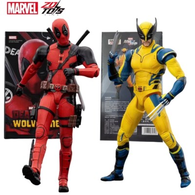 IN STOCK ZD Toy Deadpool & Wolverine Action Figure Toy Model Collection gifts-image
