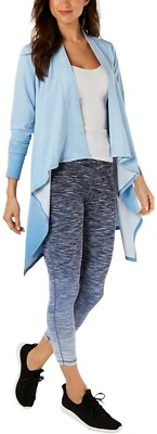 Ideology Dip-Dyed Wrap, Horizon Blue Large-image