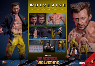 Pre-order Hot Toys MMS756 1/6 Marvel Deadpool and Wolverine Toy TVA Uniform Ver.-image
