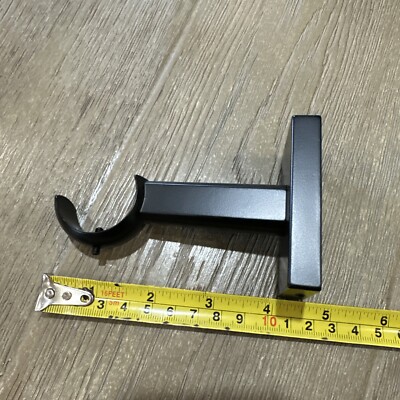 Pottery Barn Center Standard Antique Bronze 1.25 curtain bracket-image