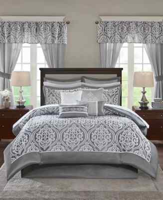 Madison Park Essentials Jordan 24-Pc. Room in a Bag, King, New-image