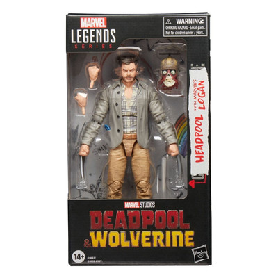 Hasbro Headpool Logan Deadpool & Wolverine Marvel Legends 15 cm-image