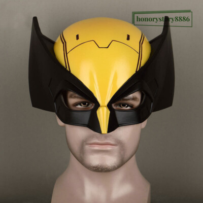 Deadpool 3 Wolverine Helmet Half Face Mask  Cospaly Halloween Props Masks Toy-image