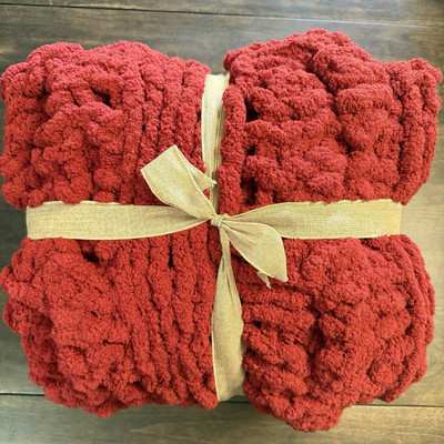 POTTERY BARN PLUSH COLOSSAL COZY THROW BLANKET 44