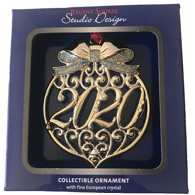 Regent Square Studio Design 2020 Collectible Ornament With European Crystals-image