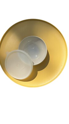 Tupperware  Chip & Dip Serving Tray with Bowl and Lid-image