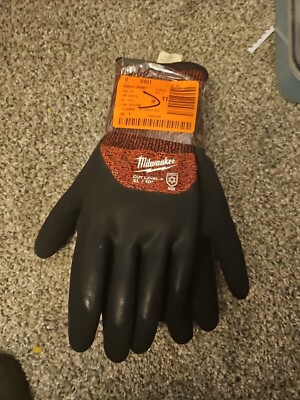Milwaukee 48-22-8923- Insulated Winter Glove -  Dipped - Cut 3 - XL 10”-image