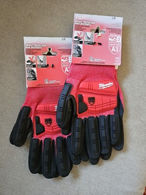 Milwaukee 2 Pairs Nitrile Dipped A3 Gloves 48-22-8972- 9
