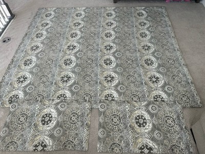 Pottery Barn Jacquelyn Medallion King Duvet and 2 Shams-image