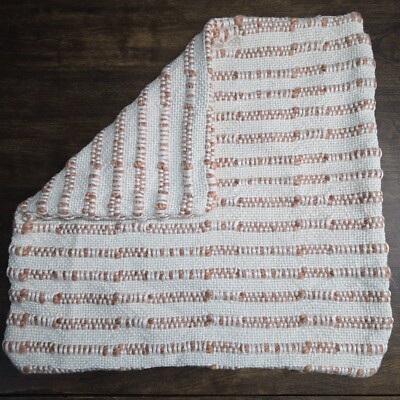 POTTERY BARN REED ALL OVER STRIPED PILLOW COVER, 20