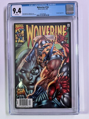 Wolverine #154 CGC 9.4 NEWSTAND Copy (Marvel Comics September 2000)-image