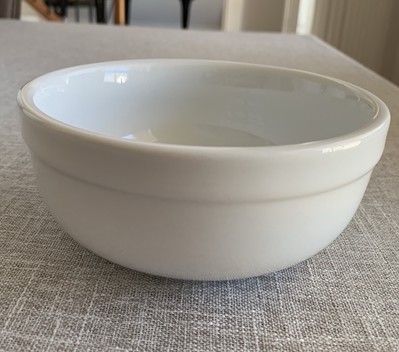 Pottery Barn Suppertime Soup Cereal Bowls White Mint Condition-image