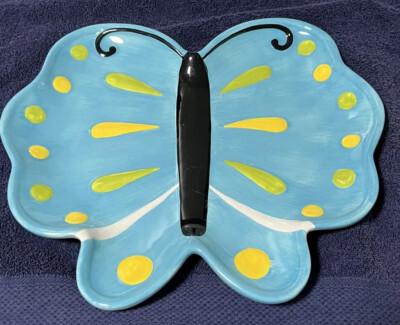 Butterfly design shaped Chip And Dip serving tray - 14