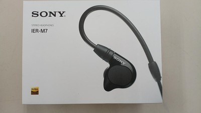 SONY IER-M7 In-Ear Monitor Headphones High-resolution compatible Used tested-image