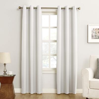 Sun Zero Cooper Thermal Insulated Energy Efficient Grommet Curtain Panel 40