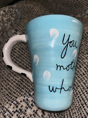 Sandra Magsamen Studio Tall Coffee Tea Mug Best Mother In The Universe 16 Oz-image