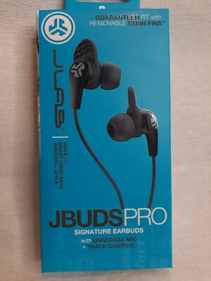 Jlab JBudsPro Earbuds With Mic & Track Control-image
