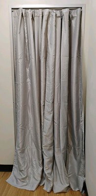 SunZero 50x84 Rod Pocket W/ Back Tab Blackout Lined Panels (2 Panels)-image