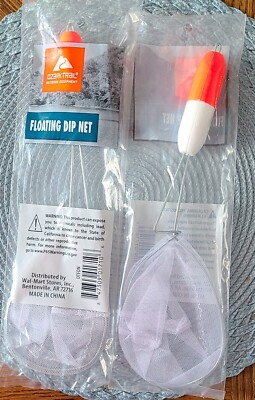 2 Ozark Trail Floating Dip Net, Boating, Fishing, Fish Aquarium New  *FREE SHIP*-image