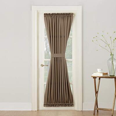  Barrow Energy Efficient Rod Pocket Door Curtain Panel, 54