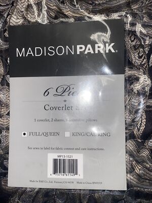 Madison Park Coverlet Sets, Various to Choose From, You Pick-image