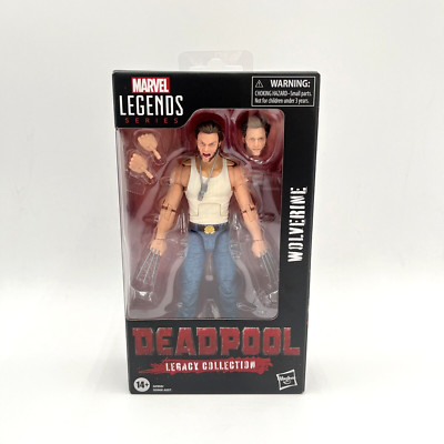 Marvel Legends Legacy Collection Deadpool Wolverine Logan Action Figure-image