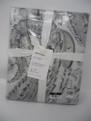 Pottery Barn Florrie Paisley  Duvet COVER Full QUEEN -image