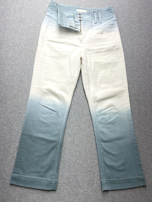 Anthropologie Pilcro Jeans Womens Size 28 Ultra High Waist Dip Dyed Slim Ombre-image