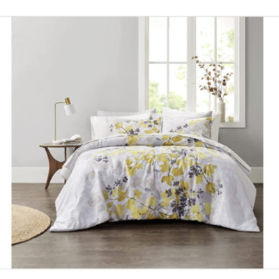 Madison Park Essentials Alexis Comforter Set with Bed Sheets Queen Size 9 Pieces-image