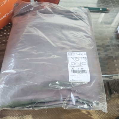 NICETOWN Thermal Insulated Grommet Blackout 42