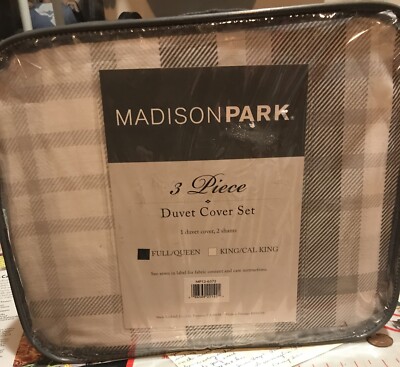 Madison Park 3 Piece Duvet Cover Set Full/queen-image