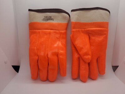 cordova FreezeBeater 5710FC single dipped pvc safety gloves - sz Large - 4 pairs-image
