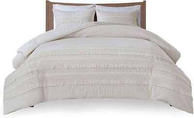 Kelly Clarkson Home Hugo | McCrory 100% Reversible 3-Piece Duvet Set Queen-image