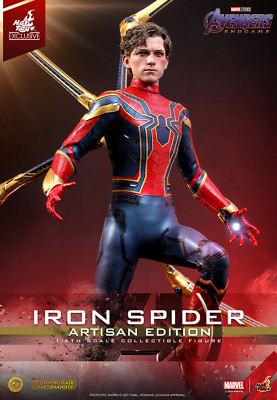 Hot Toys Iron Spider Artisan Edition Sixth Scale Marvel Figure MMS762AE-image