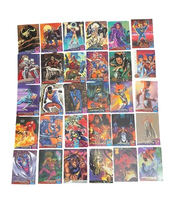 1994 Fleer Ultra X-Men CARD Set WOLVERINE DEADPOOL MARVEL,lot of 30 -image