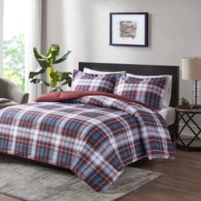 All-Season Down Alternative Comforter Set King Queen Twin 3M Scotchgard Sheet-image